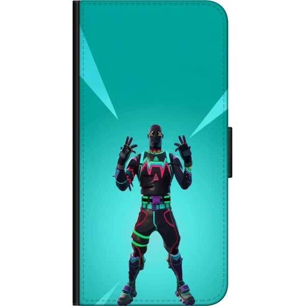 Kompatibelt Lommeboketui til Samsung Galaxy A03s svart ridder fortnite