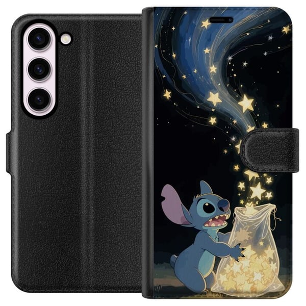 Kompatibel Tegnebogsetui til Samsung Galaxy S23 Magisk Stitch Disney Sød Karakter Kompatibel Tegnebogsetui til Samsung Galaxy S23 Magisk Stitch Disney Sød Karakter