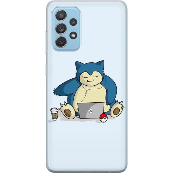 Kompatibelt Mobildeksel til Samsung Galaxy A52 5G Pokemon Rolig Kompatibelt Mobildeksel til Samsung Galaxy A52 5G Pokemon Rolig