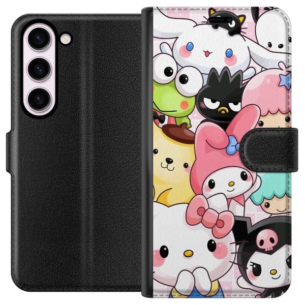 Kompatibelt Lommeboketui til Samsung Galaxy S23 Kawaii Sanrio Crew