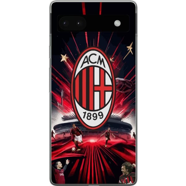 Yhteensopiva Puhelinkuori Google Pixel 6a AC Milan