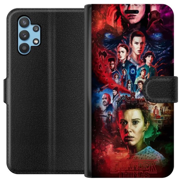 Kompatibelt Plånboksfodral till Samsung Galaxy A32 5G Stranger Things