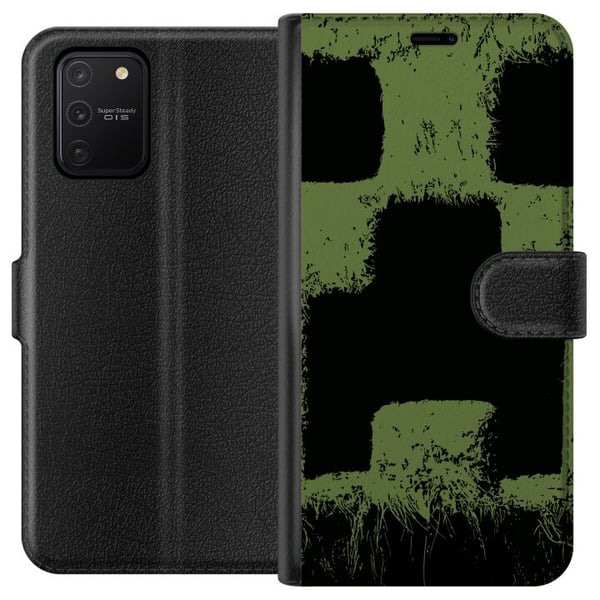 Kompatibelt Lommeboketui til Samsung Galaxy S10 Lite A Minecraft Movie Kompatibelt Lommeboketui til Samsung Galaxy S10 Lite A Minecraft Movie