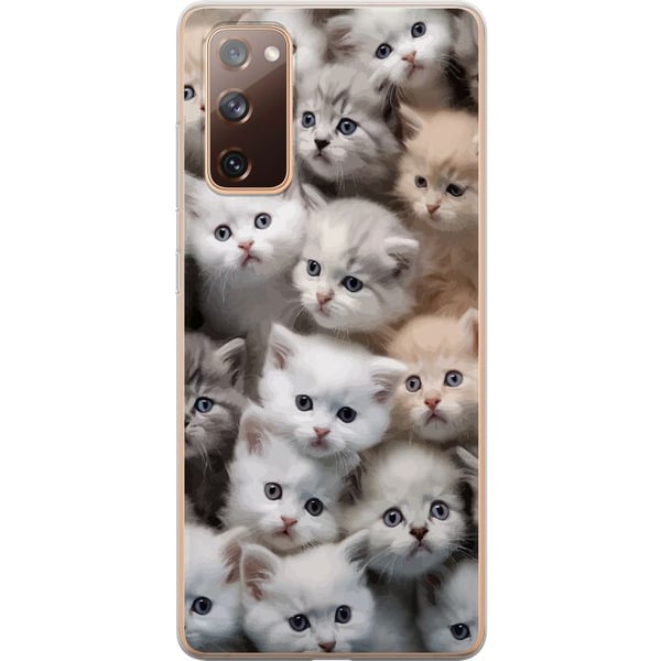 Kompatibelt Mobilskal till Samsung Galaxy S20 FE Katter