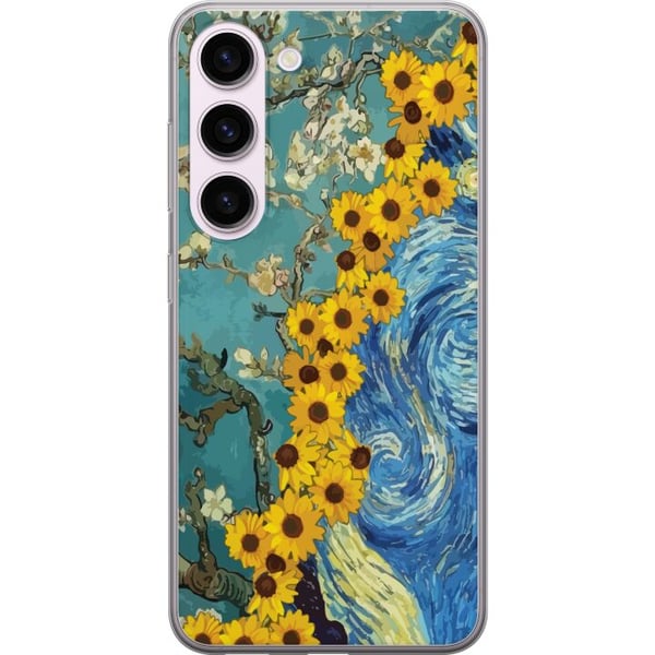 Kompatibel Mobilcover til Samsung Galaxy S23 Van Gogh plakat solsikke Stjernenat kunst blomster maleri kunstnerisk retro kunst impressionisme design Kompatibel Mobilcover til Samsung Galaxy S23 Van Gogh plakat solsikke Stjernenat kunst blomster maleri kunstnerisk retro kunst impressionisme design