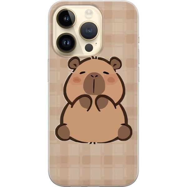 Kompatibel Mobilcover til Apple iPhone 14 Pro Mobilskal kawaii capybara flera figurer japansk stil Kompatibel Mobilcover til Apple iPhone 14 Pro Mobilskal kawaii capybara flera figurer japansk stil