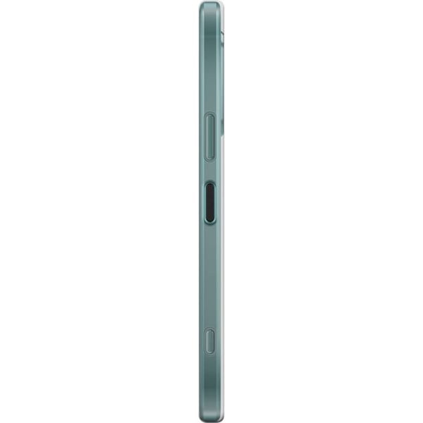 Yhteensopiva Puhelinkuori Sony Xperia 5 IV Söpö keltainen Nalle Puhin inspiroima karhu, jolla on sydämenmuotoinen vaaleanpunainen purkki ja hunajaa –