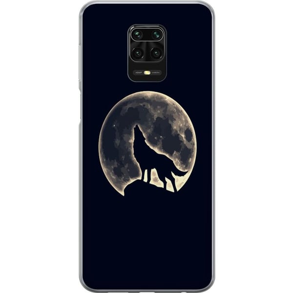 Kompatibel Mobilcover til Xiaomi Redmi Note 9S Ulve Måne