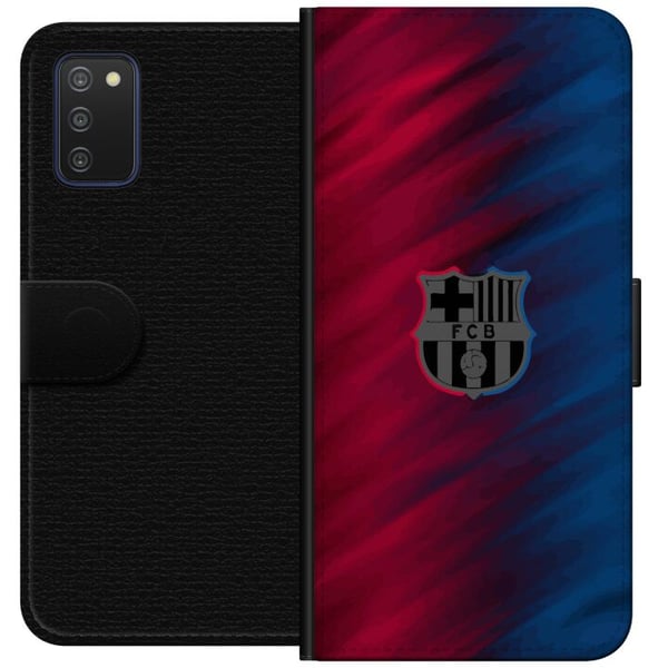 Kompatibelt Lommeboketui til Samsung Galaxy A03s FC Barcelona