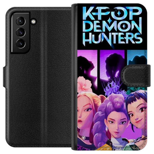 Kompatibelt Lommeboketui til Samsung Galaxy S21+ 5G K-pop Demonjegere Stigende skygger Helter Mystisk fantasy Aura Kompatibelt Lommeboketui til Samsung Galaxy S21+ 5G K-pop Demonjegere Stigende skygger Helter Mystisk fantasy Aura