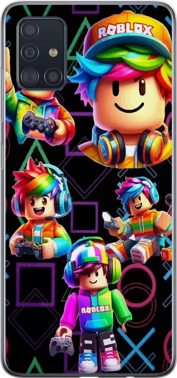 Kompatibelt Mobildeksel til Samsung Galaxy A51 Roblox