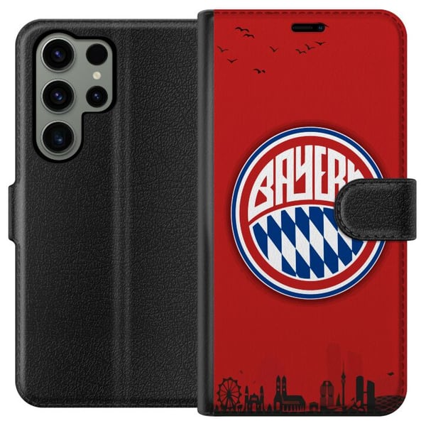 Kompatibelt Lommeboketui til Samsung Galaxy S23 Ultra FC Bayern München