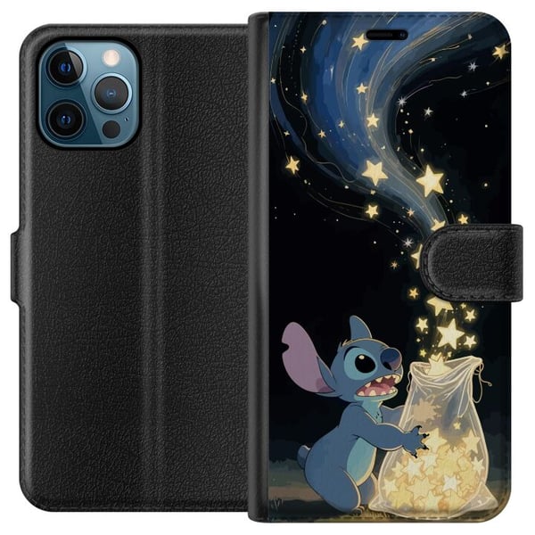 Kompatibelt Lommeboketui til Apple iPhone 12 Pro Max Magisk Stitch Disney Søt Karakter