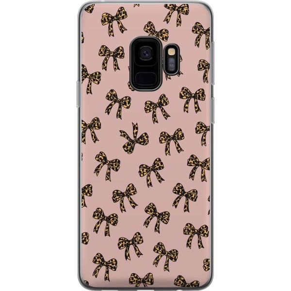 Yhteensopiva Puhelinkuori Samsung Galaxy S9 Leopardikuvioiset rusetit vaaleanpunainen tausta muoti tyttömäinen söpö retrokuvio muoti kuvio tyylikäs s Yhteensopiva Puhelinkuori Samsung Galaxy S9 Leopardikuvioiset rusetit vaaleanpunainen tausta muoti tyttömäinen söpö retrokuvio muoti kuvio tyylikäs s