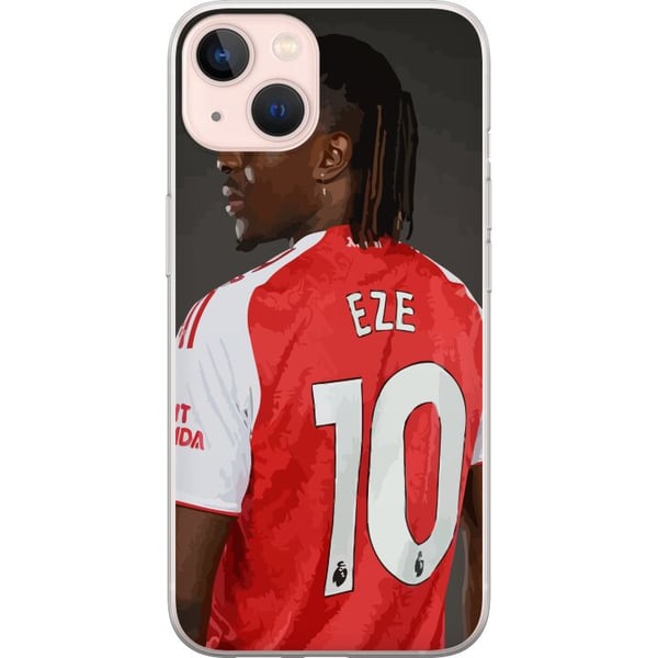 Kompatibel Mobilcover til Apple iPhone 13 Eberechi Eze design - Fodboldmotiv nummer 10 i Arsenal trøje plakat Kompatibel Mobilcover til Apple iPhone 13 Eberechi Eze design - Fodboldmotiv nummer 10 i Arsenal trøje plakat