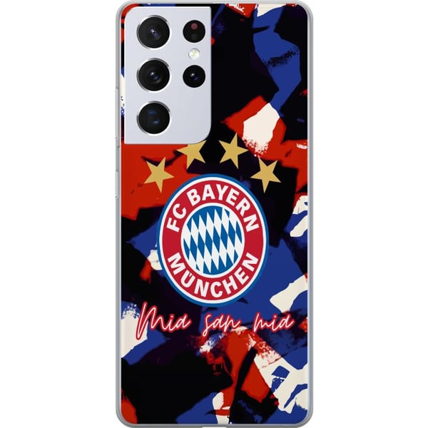 Kompatibel Mobilcover til Samsung Galaxy S21 Ultra 5G FC Bayern Munich