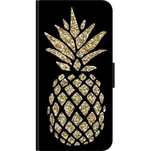 Kompatibelt Lommeboketui til Samsung Galaxy A20s Ananas
