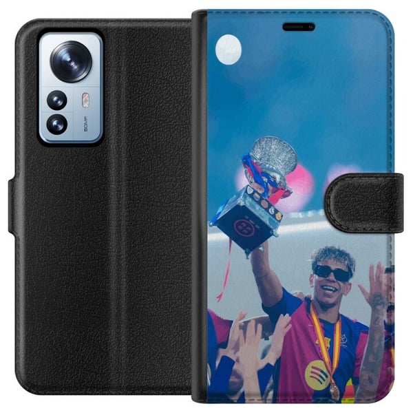Kompatibelt Plånboksfodral till Xiaomi 12 Pro Lamine Yamal