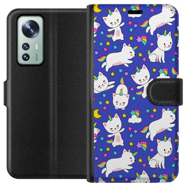 Kompatibel Tegnebogsetui til Xiaomi 12 Kat enhjørninger