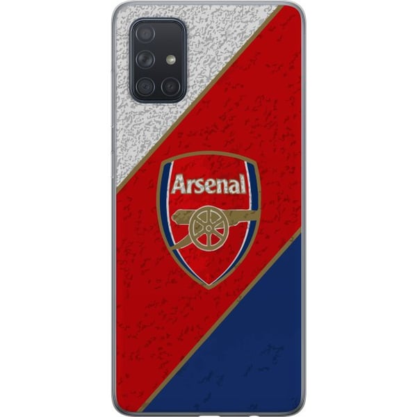 Kompatibelt Mobildeksel til Samsung Galaxy A71 Arsenal Kompatibelt Mobildeksel til Samsung Galaxy A71 Arsenal