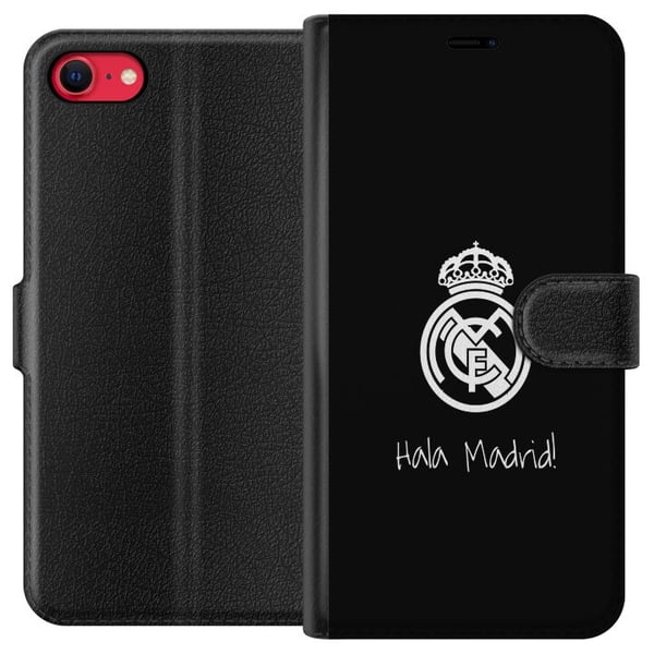 Kompatibelt Lommeboketui til Apple iPhone SE (2022) Real Madrid