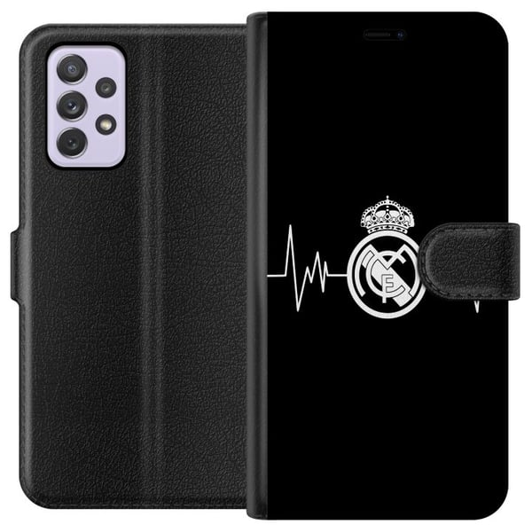 Kompatibelt Lommeboketui til Samsung Galaxy A52s 5G Real Madrid CF