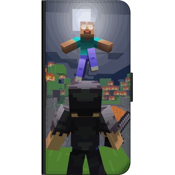 Kompatibel Tegnebogsetui til Motorola Moto G9 Play Minecraft