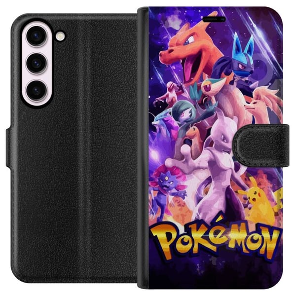 Kompatibel Tegnebogsetui til Samsung Galaxy S23+ Pokemon