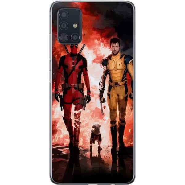 Kompatibel Mobilcover til Samsung Galaxy A51 Wolverine Deadpool