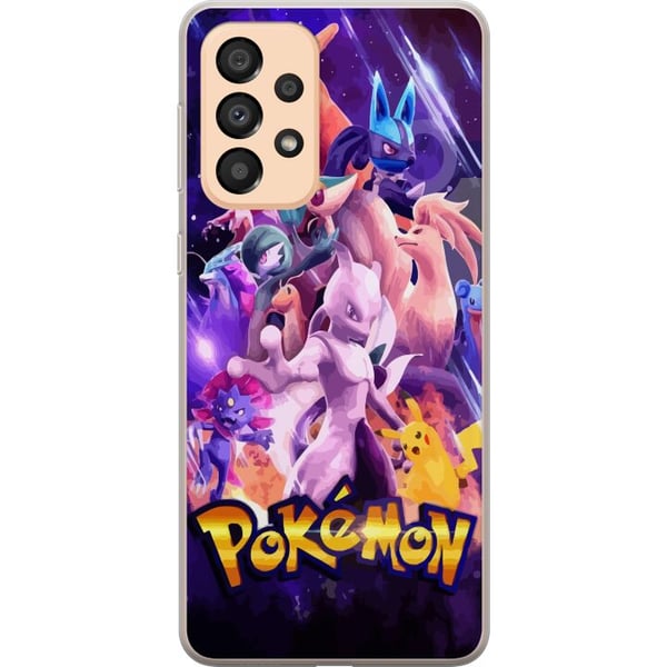Yhteensopiva Puhelinkuori Samsung Galaxy A33 5G Pokemon