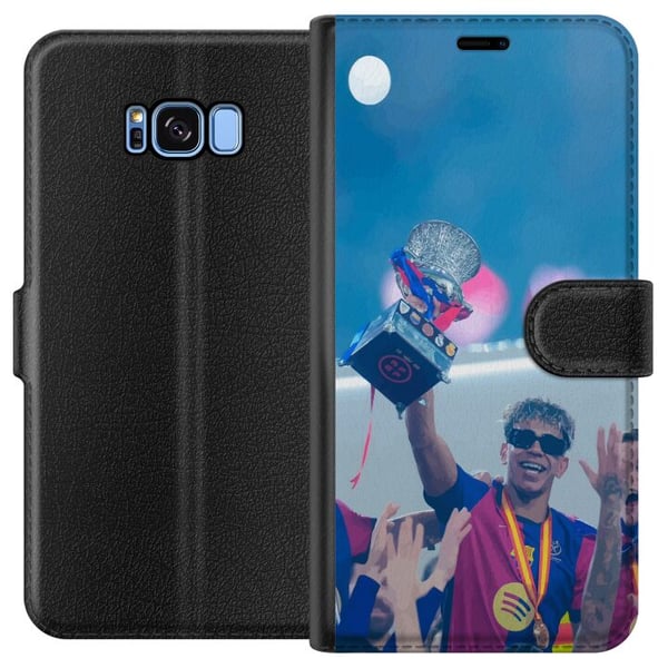 Kompatibelt Plånboksfodral till Samsung Galaxy S8 Lamine Yamal