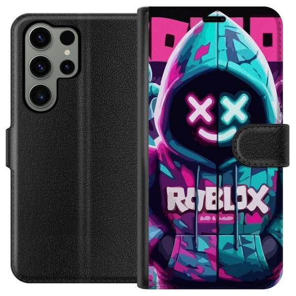 Kompatibel Tegnebogsetui til Samsung Galaxy S23 Ultra Roblox