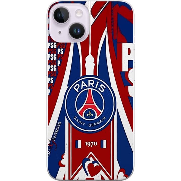 Kompatibel Mobilcover til Apple iPhone 14 Plus Liverpool FC fodbold Mohamed Salah rød Adidas-inspireret design