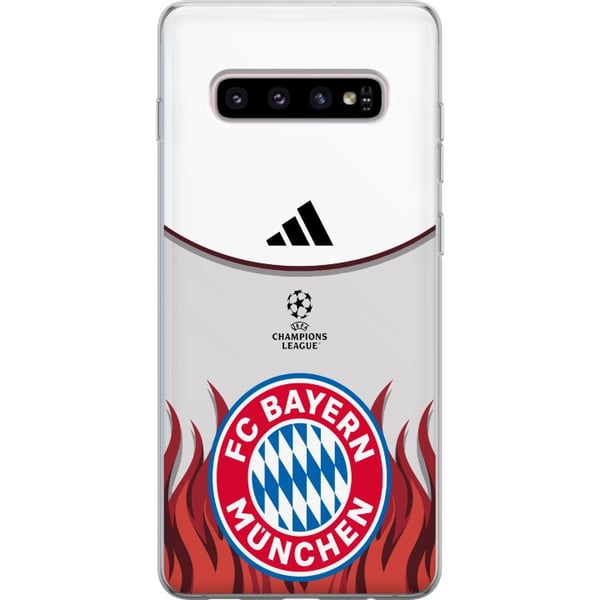 Kompatibelt Mobilskal till Samsung Galaxy S10+ FC Bayern Munich Football Soccer Club