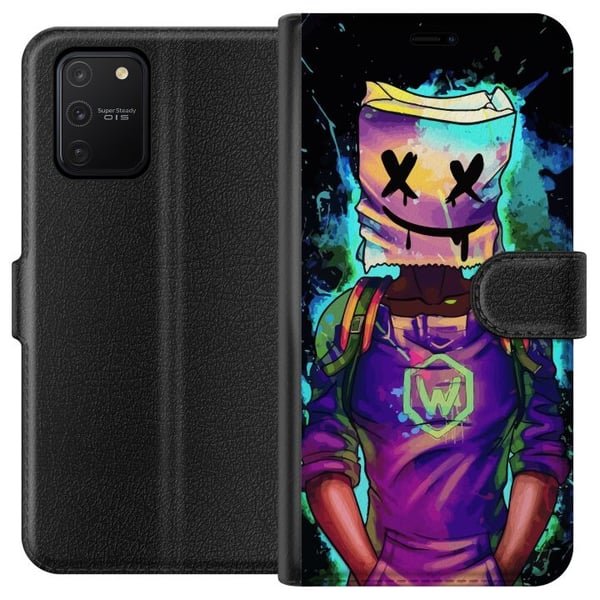 Kompatibelt Lommeboketui til Samsung Galaxy S10 Lite Fortnite Marshmello Kompatibelt Lommeboketui til Samsung Galaxy S10 Lite Fortnite Marshmello