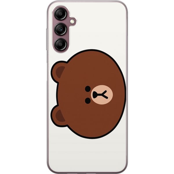 Yhteensopiva Puhelinkuori Samsung Galaxy A14 5G line friends brown Yhteensopiva Puhelinkuori Samsung Galaxy A14 5G line friends brown