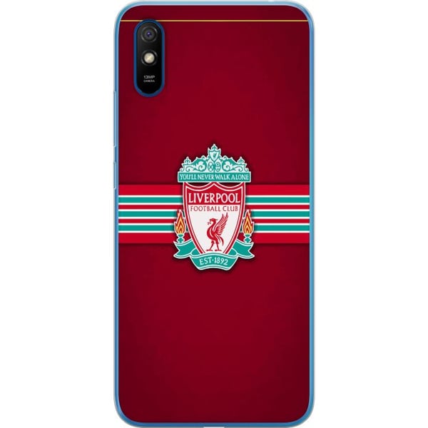 Kompatibelt Mobilskal till Xiaomi Redmi 9A Liverpool supporterprylar fotboll merch röd