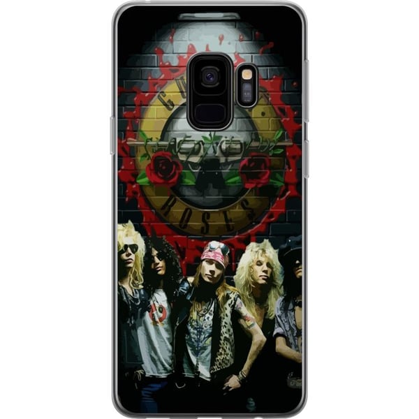 Kompatibel Mobilcover til Samsung Galaxy S9 Guns N Roses Rockband Guitar Musik