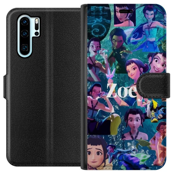 Yhteensopiva Lompakkokotelo Huawei P30 Pro Kpop Demonien metsästäjät Zoey Metsä Kollaasi Mystinen Aura Idoli Voima Hehku