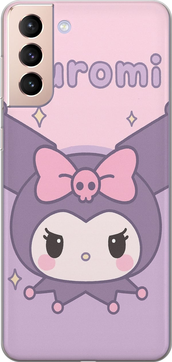Kompatibelt Mobilskal till Samsung Galaxy S21 Kuromi Kawaii