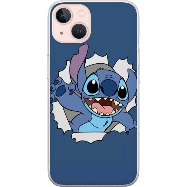 Kompatibel Mobilcover til Apple iPhone 13 Disney Stitch Lilo og Stitch blå figur sød alien kawaii tegneseriefigur sjov plakat retro design