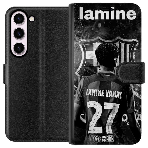 Kompatibel Tegnebogsetui til Samsung Galaxy S23 Lamine Yamal Kompatibel Tegnebogsetui til Samsung Galaxy S23 Lamine Yamal