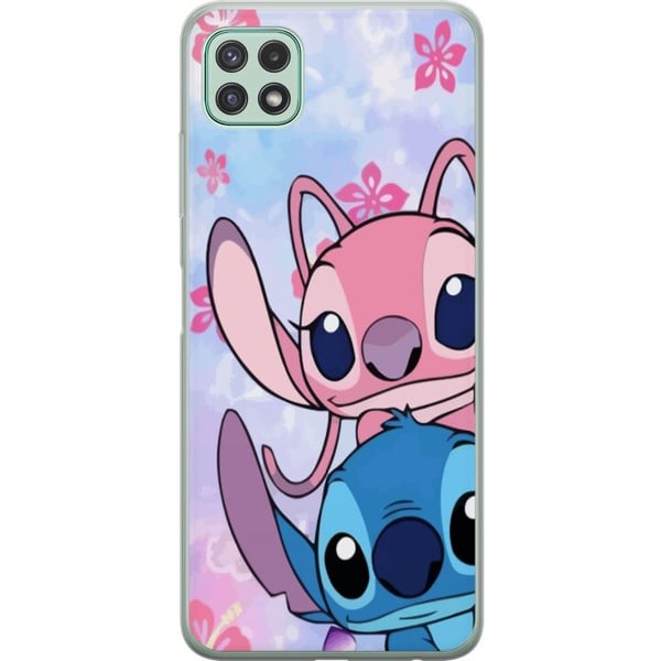 Kompatibel Mobilcover til Samsung Galaxy A22 5G Stitch & Angel