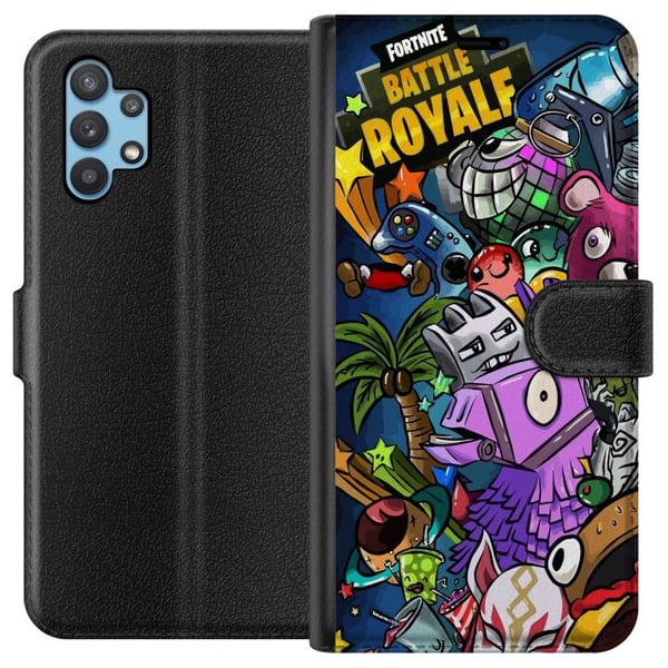 Kompatibelt Plånboksfodral till Samsung Galaxy A32 5G Minecraft Kompatibelt Plånboksfodral till Samsung Galaxy A32 5G Minecraft