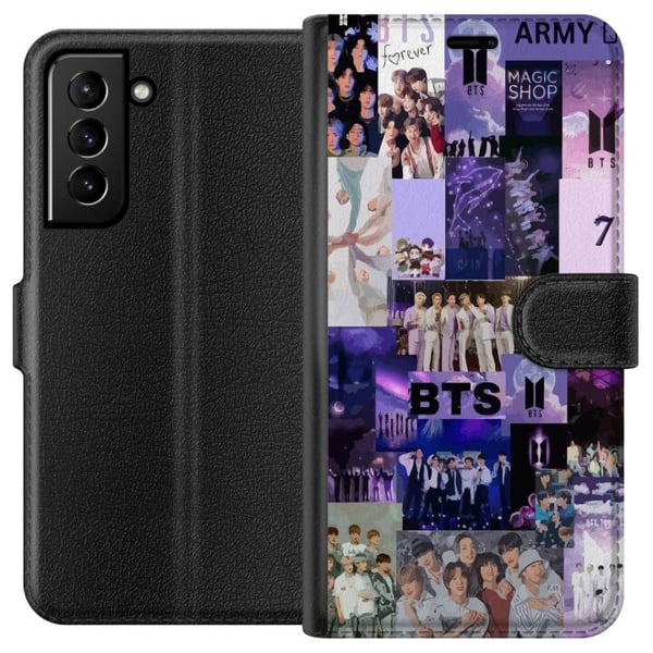 Kompatibelt Lommeboketui til Samsung Galaxy S21+ 5G BTS Kompatibelt Lommeboketui til Samsung Galaxy S21+ 5G BTS