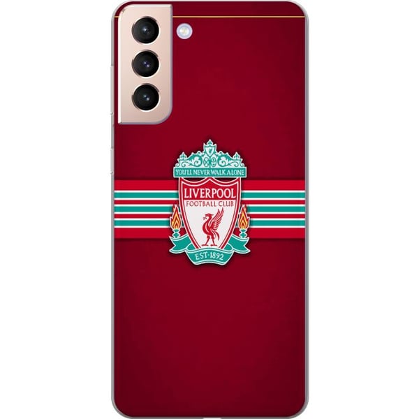 Kompatibel Mobilcover til Samsung Galaxy S21 Liverpool supporterudstyr fodbold merch rød Kompatibel Mobilcover til Samsung Galaxy S21 Liverpool supporterudstyr fodbold merch rød