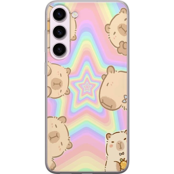 Kompatibel Mobilcover til Samsung Galaxy S23+ Kawaii Capybara Galaxy Sød Anime Dyr Rummotiv Kawaii Trend Gave TikTok Design Kompatibel Mobilcover til Samsung Galaxy S23+ Kawaii Capybara Galaxy Sød Anime Dyr Rummotiv Kawaii Trend Gave TikTok Design