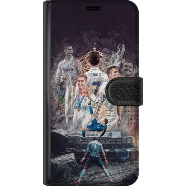 Kompatibelt Lommeboketui til Samsung Galaxy S23 Cristiano Ronaldo Al-Nassr Portugal ikonisk målmaskin og global superstjerne med historiske rekorder