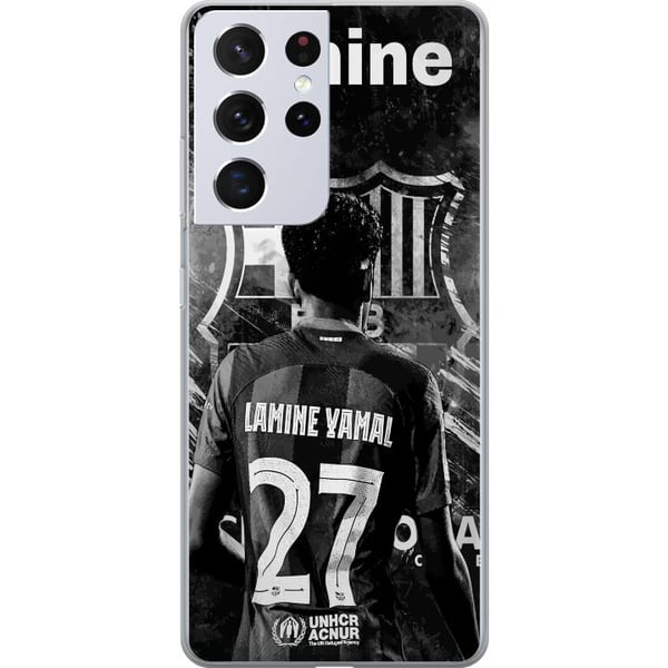 Yhteensopiva Puhelinkuori Samsung Galaxy S21 Ultra 5G Lamine Yamal