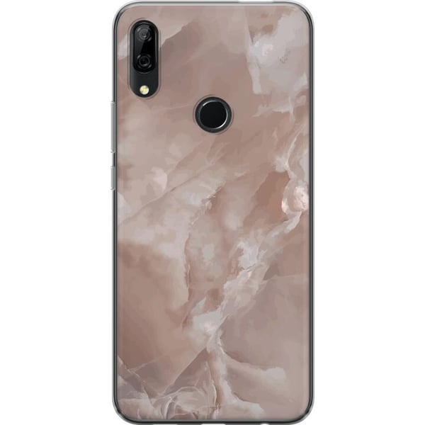 Kompatibel Mobilcover til Huawei P Smart Z Marmor Lyserød
